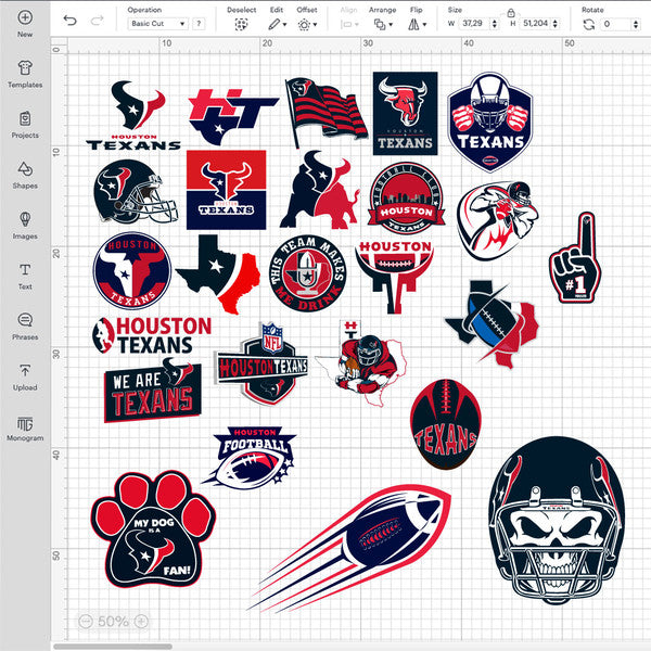 Houston Texans NFL Bundle | SVG, EPS, PNG