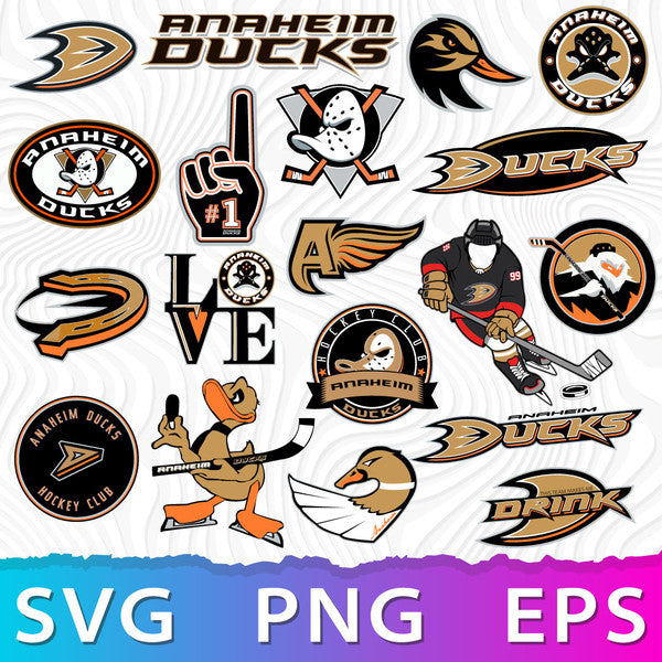 Anaheim Ducks Logo Bundle | SVG, EPS, PNG