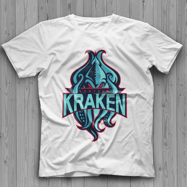 Seattle Kraken Logo Bundle | SVG, EPS, PNG