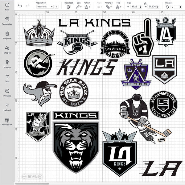 Los Angeles Kings Logo Bundle | SVG, EPS, PNG