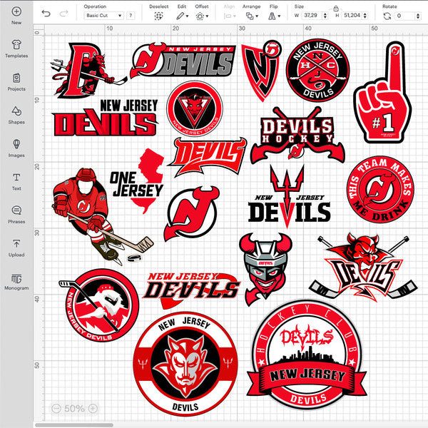 New Jersey Devils Logo Bundle | SVG, EPS, PNG