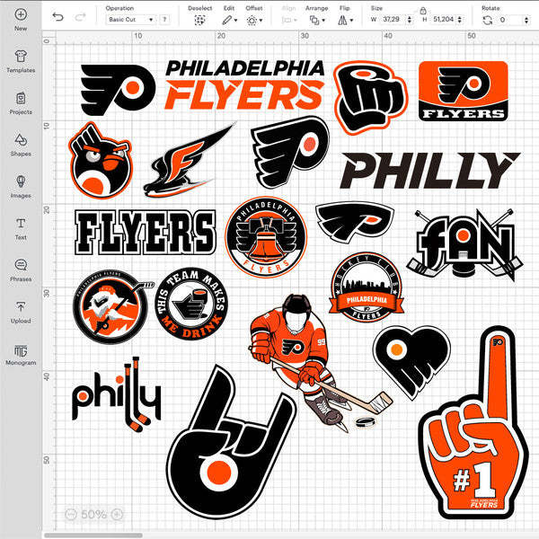 Philadelphia Flyers Logo Bundle | SVG, EPS, PNG