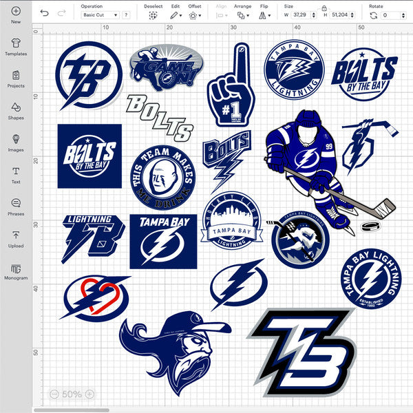 Tampa Bay Lightning Logo Bundle | SVG, EPS, PNG