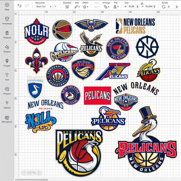 New Orleans Pelicans Logo Bundle | SVG, EPS, PNG