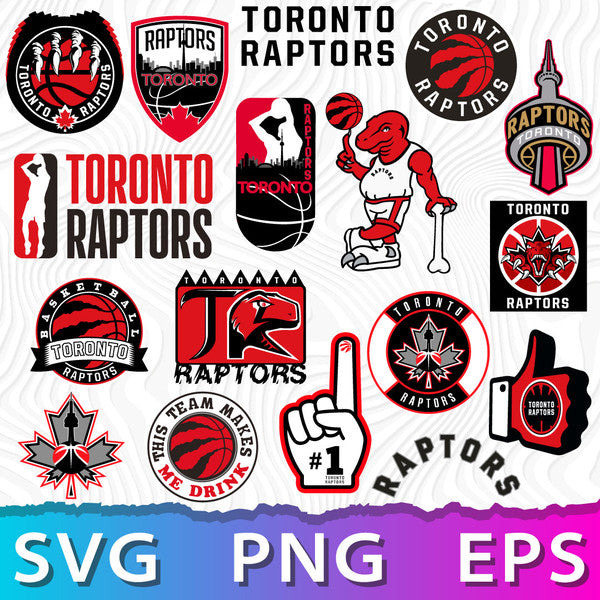 Toronto Raptors Logo Bundle | SVG, EPS, PNG