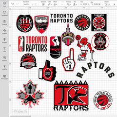 Toronto Raptors Logo Bundle | SVG, EPS, PNG