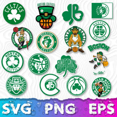 Boston Celtics Logo Bundle | SVG, EPS, PNG