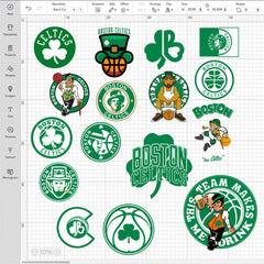 Boston Celtics Logo Bundle | SVG, EPS, PNG