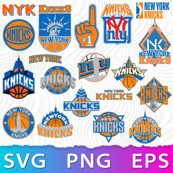 New York Knicks Logo Bundle | SVG, EPS, PNG