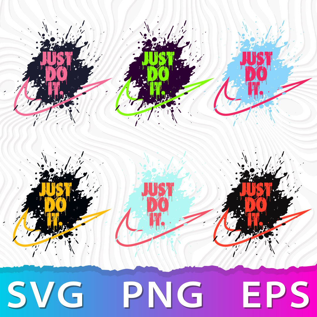 Just Do It Nike Splash Graphic