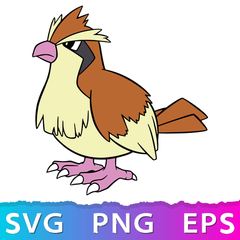 Pokémon Pidgey | SVG, EPS, PNG