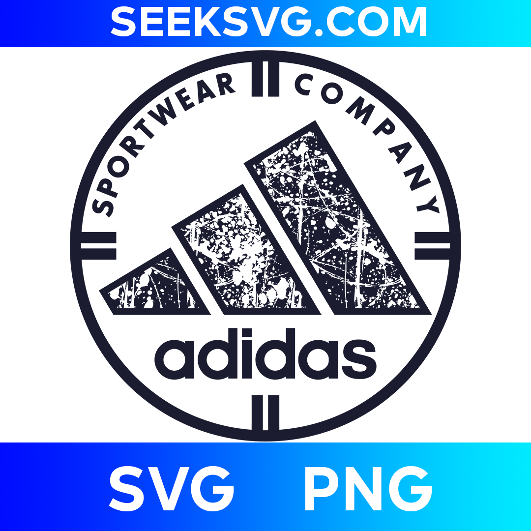 Adidas Sportswear Company Design | SVG,PNG