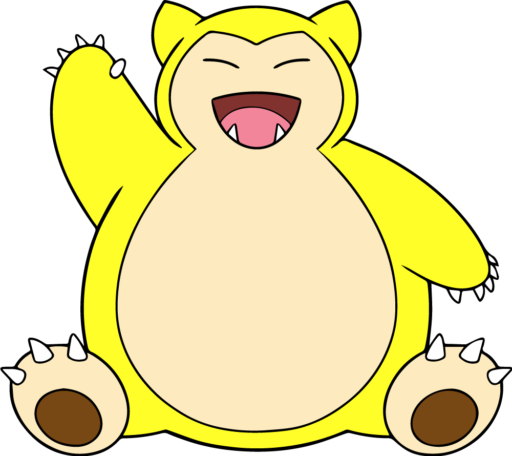 Pokémon Snorlax Bundle | SVG, EPS, PNG