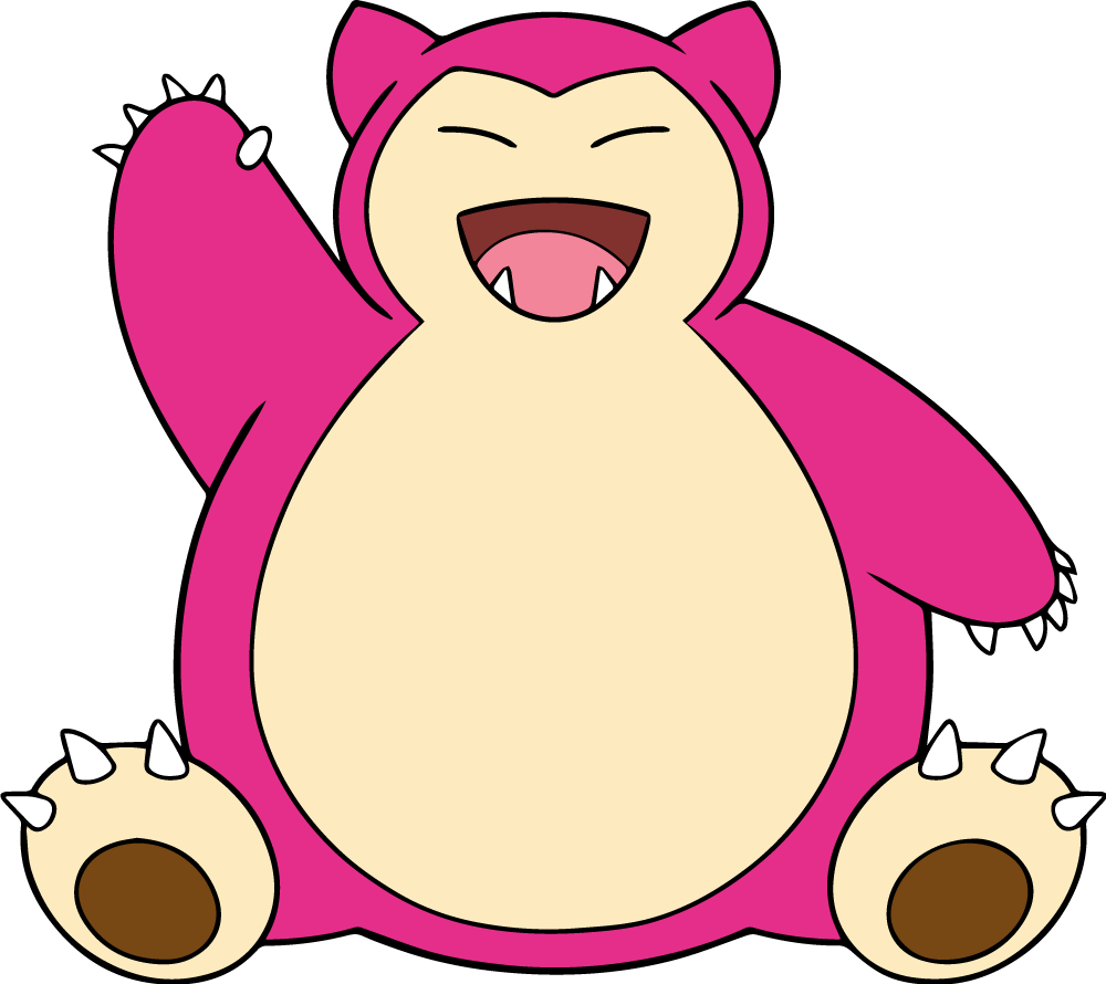 Pokémon Snorlax Bundle | SVG, EPS, PNG