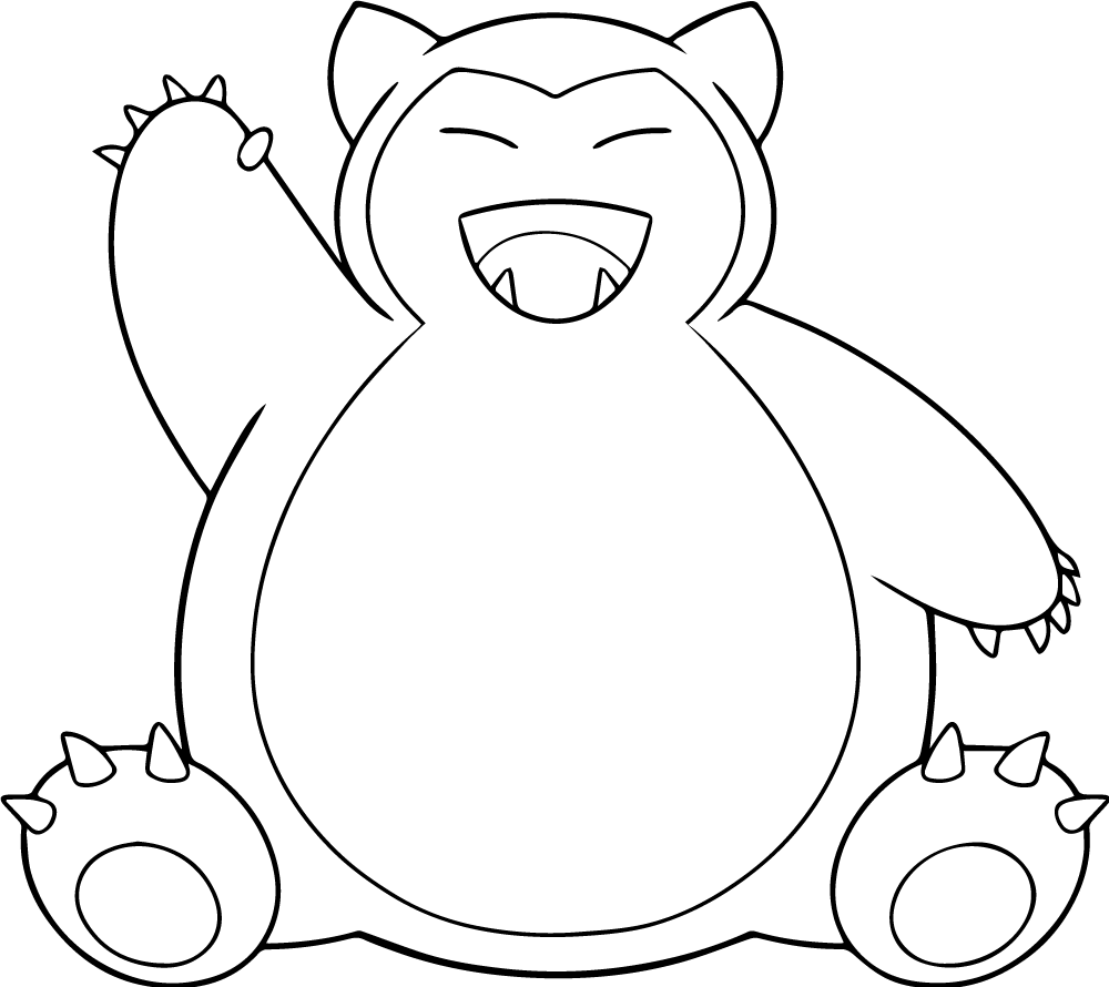 Pokémon Snorlax Bundle | SVG, EPS, PNG