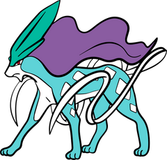 Pokemon Suicune Bundle | SVG, EPS, PNG