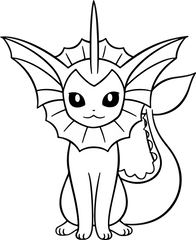 Pokémon Vaporeon | SVG, EPS, PNG