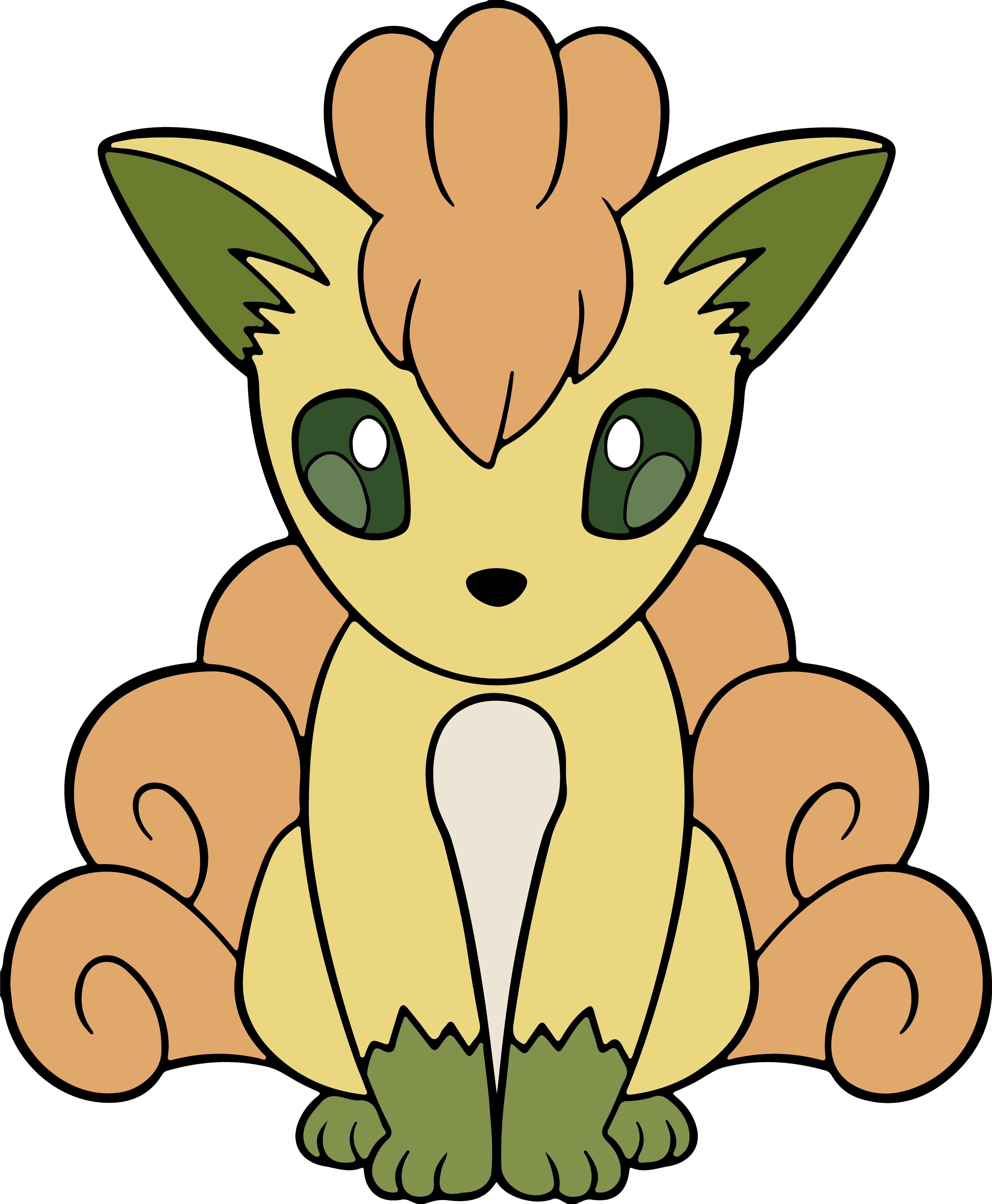 Pokémon Vulpix | SVG, EPS, PNG