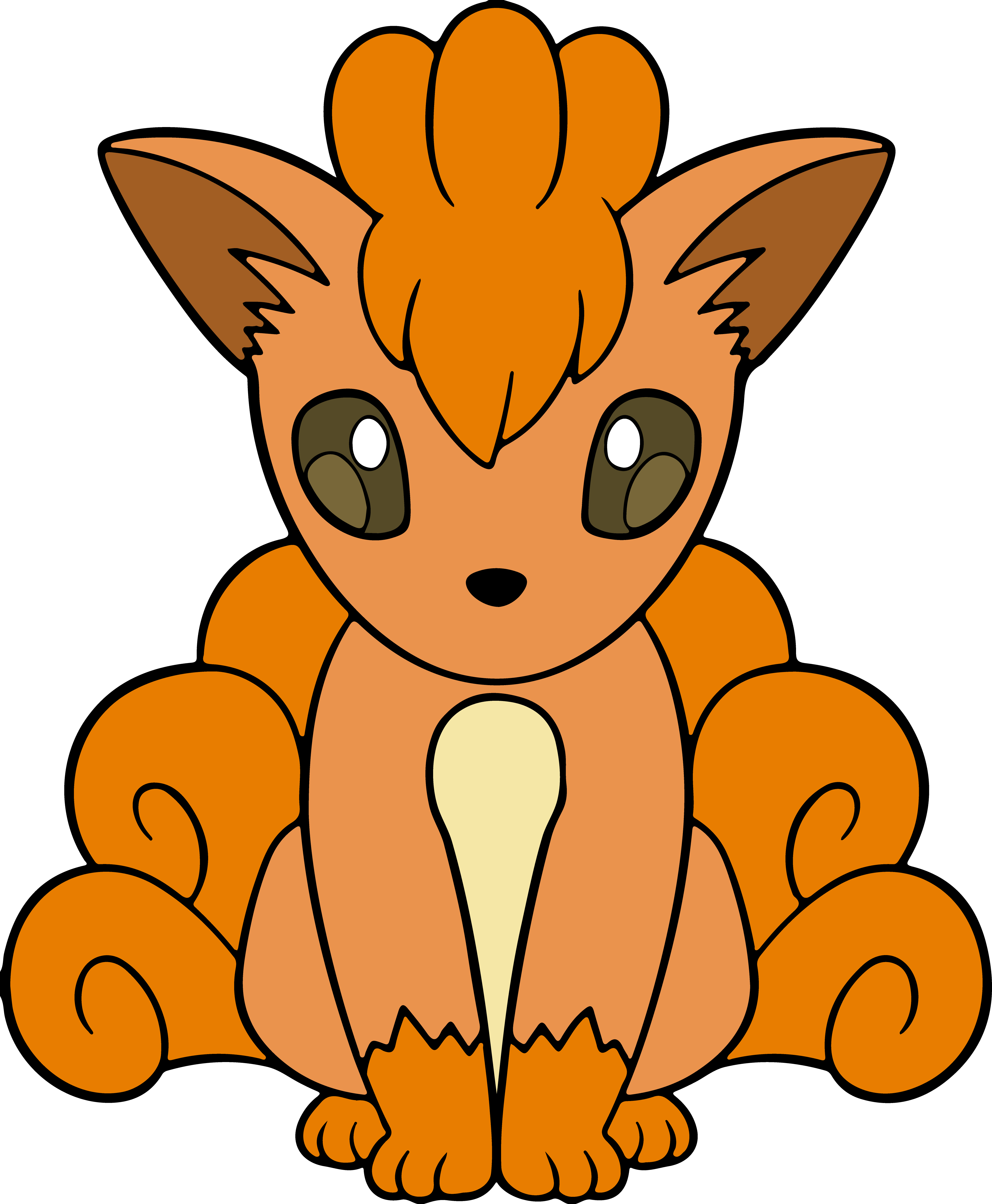 Pokémon Vulpix | SVG, EPS, PNG