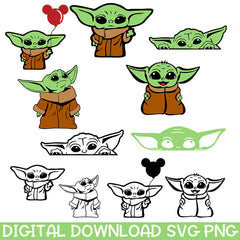 Baby Yoda Mandalorian Bundle